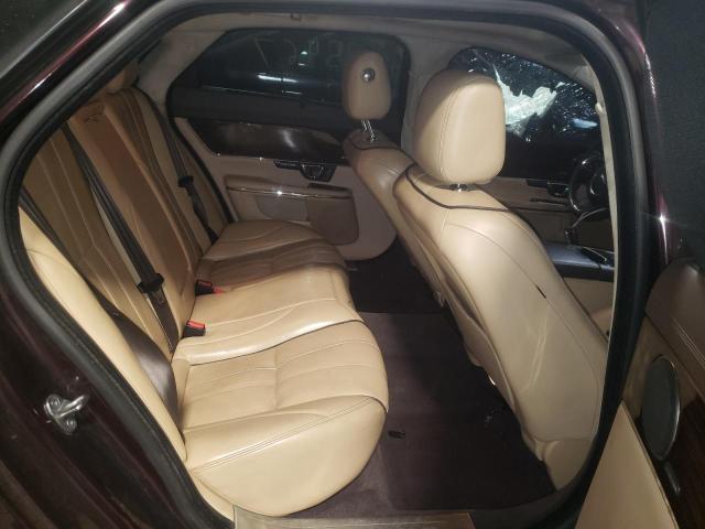 Jaguar Xjl Portfolio 2014 Maroon 3.0L 6 vin: SAJWJ2GD9E8V61268